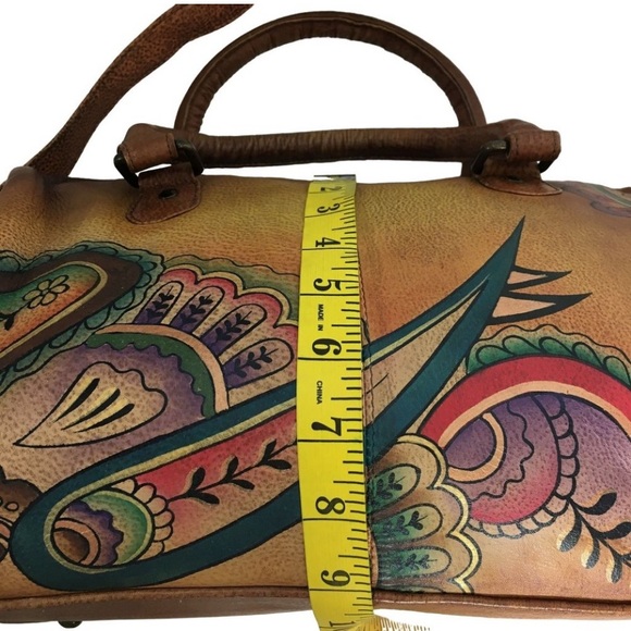 Anuschka Artistic Shoulder Bag and wallet - Picture 7 of 13